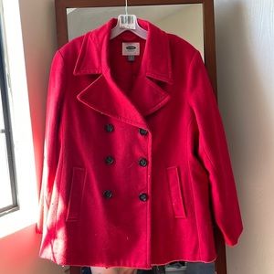 Red Peacoat